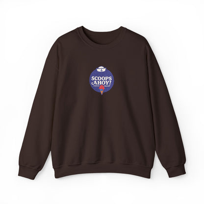 Scoops Ahoy Crewneck Sweatshirt (Embroidery)