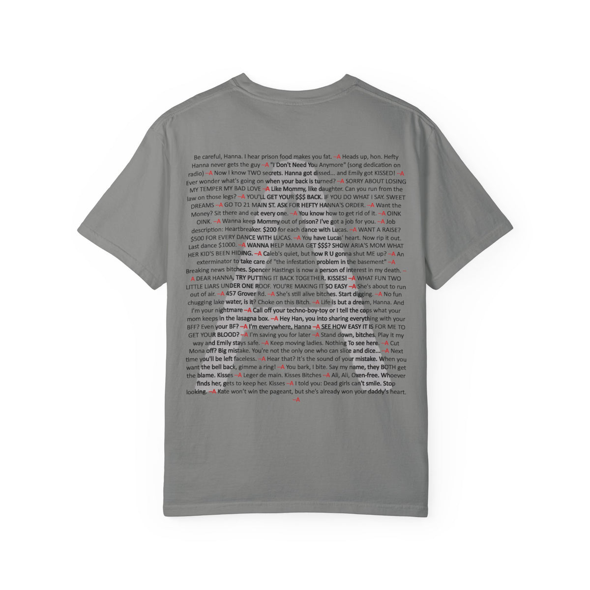 Your Favorite Liar Hanna's Txt Msgs T-Shirt