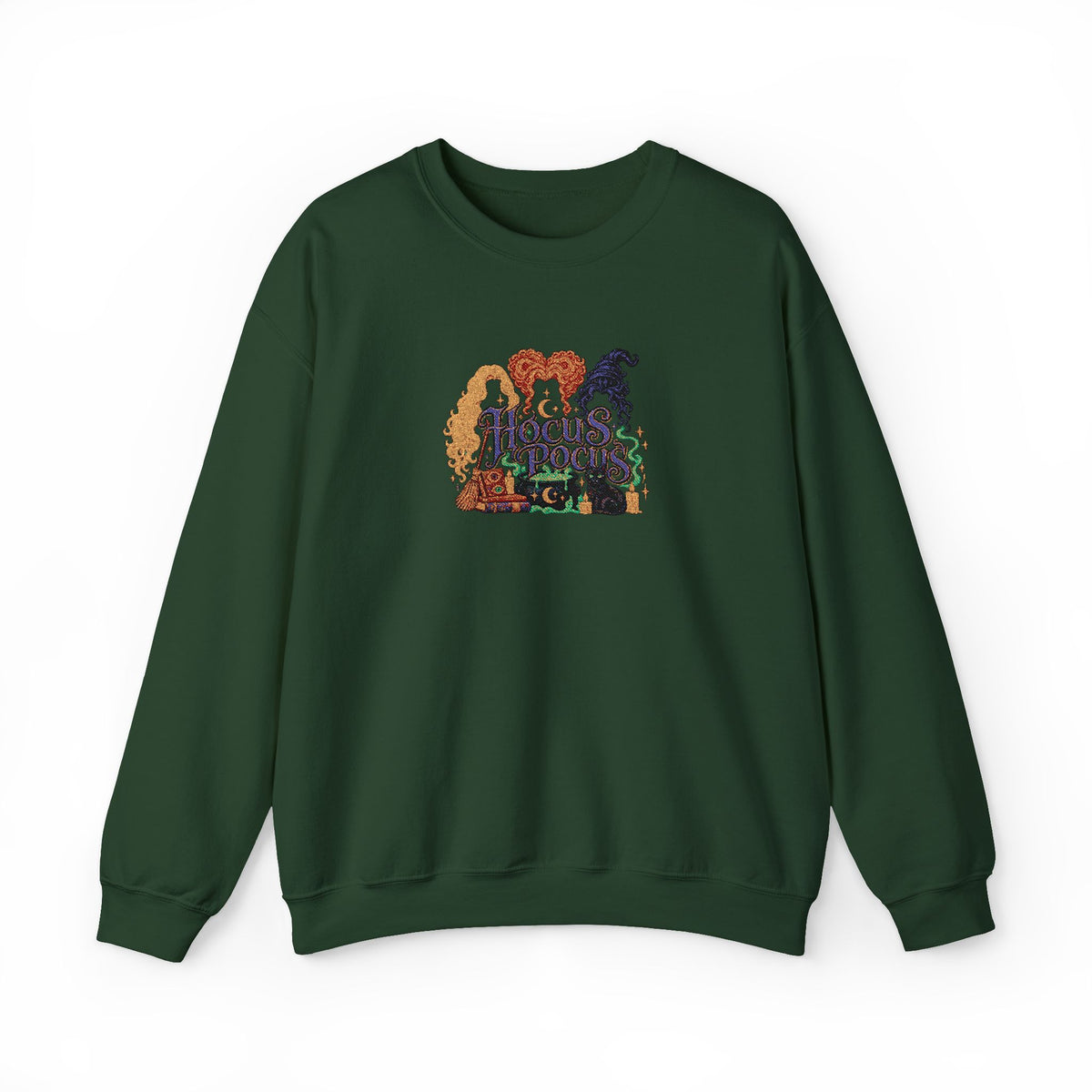 Hocus Pocus Crewneck Sweatshirt (Embroidery)