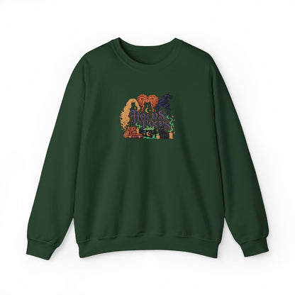 Hocus Pocus Crewneck Sweatshirt (Embroidery)