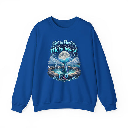 Get in Bestie (Mako Island) Crewneck Sweatshirt
