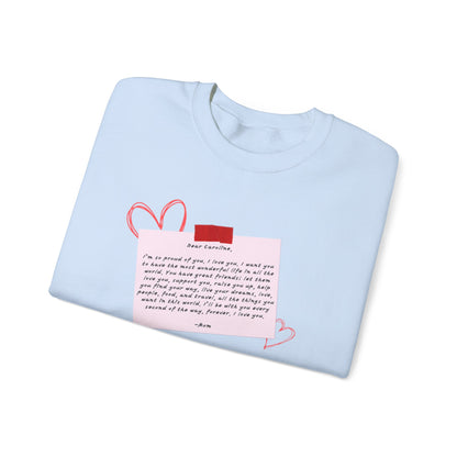 Caroline's Letter Crewneck Sweatshirt