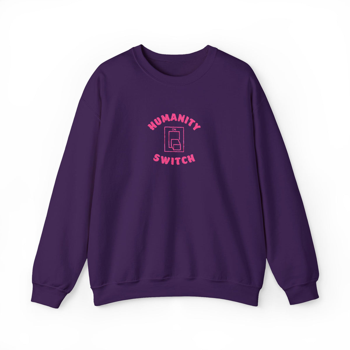 Humanity Switch Crewneck Sweatshirt (Embroidery)