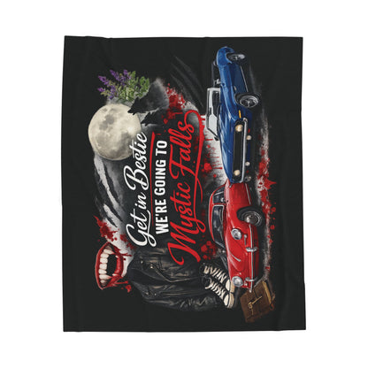 Mystic Falls Velveteen Plush Blanket