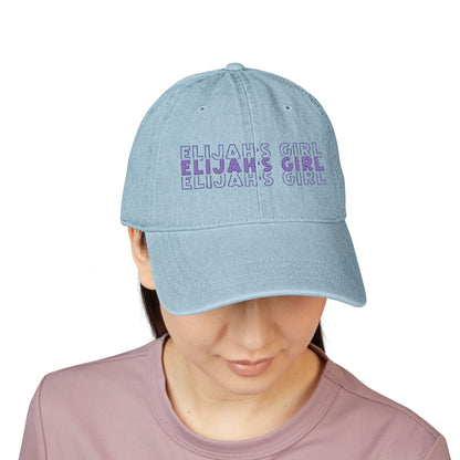 Elijah's Girl Denim Hat (Embroidery)