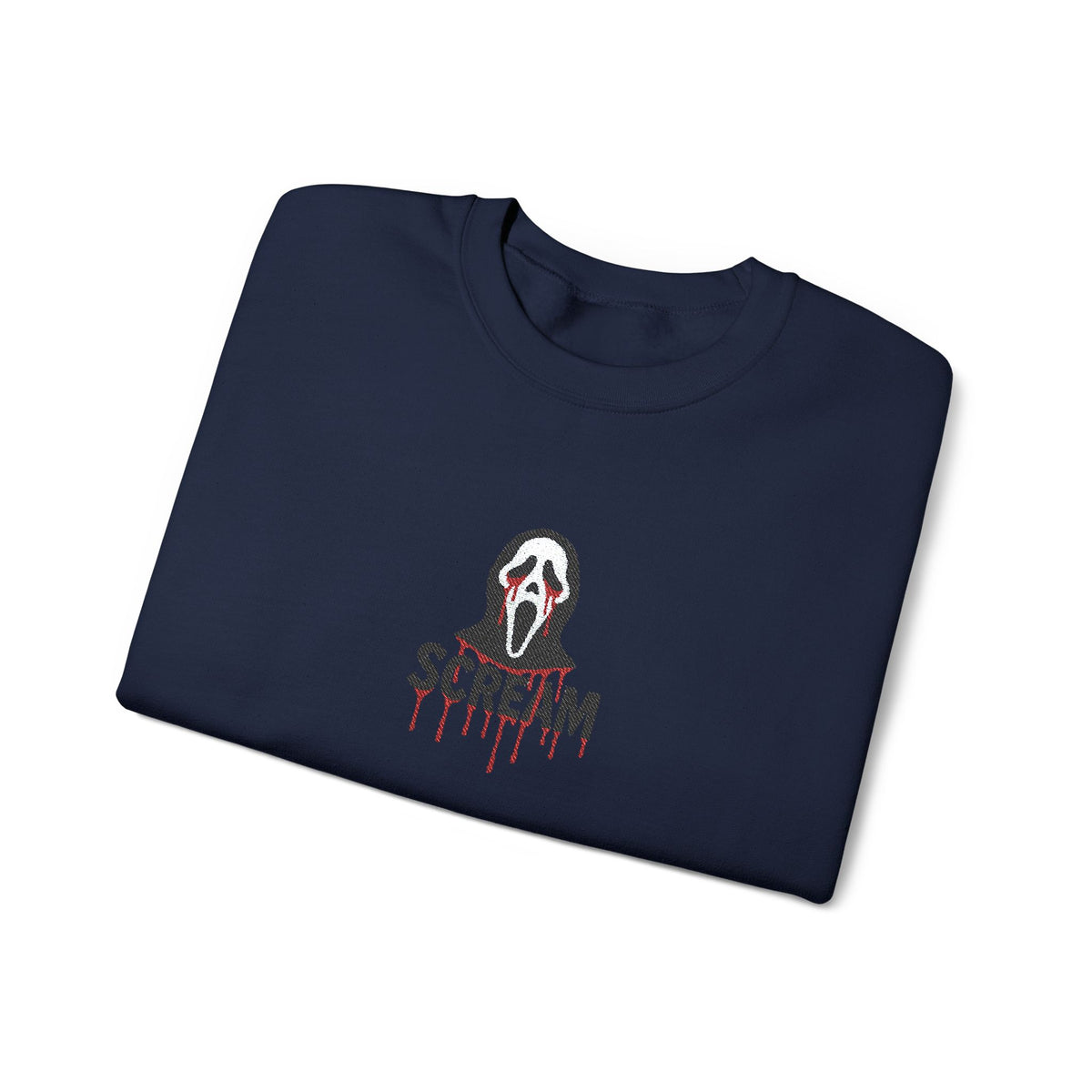 Scream Crewneck Sweatshirt (Embroidery)