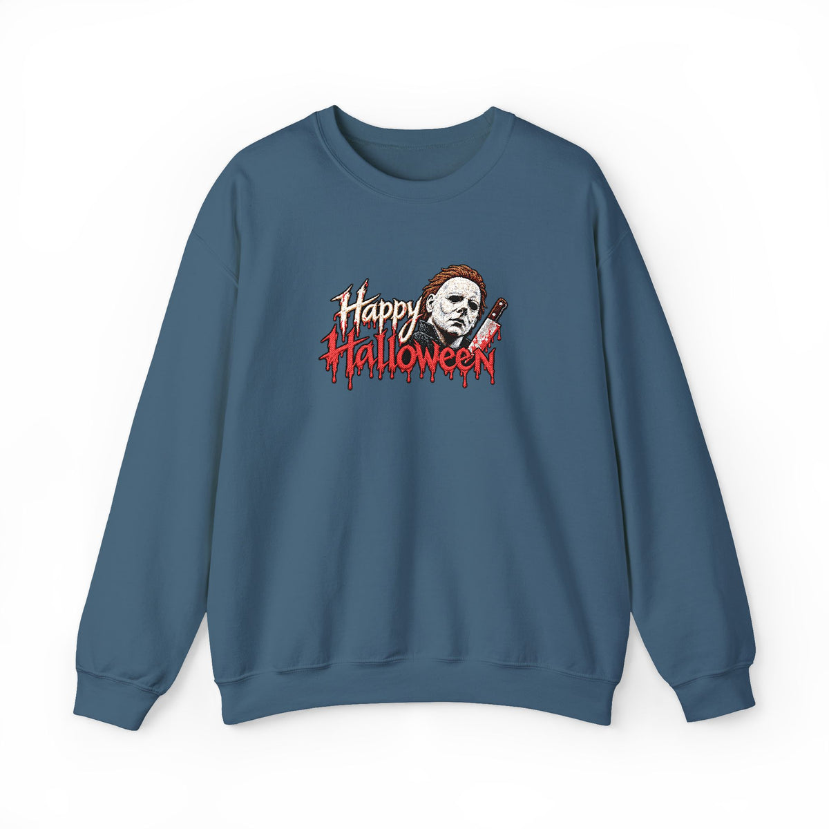 Halloween Crewneck Sweatshirt (Embroidery)