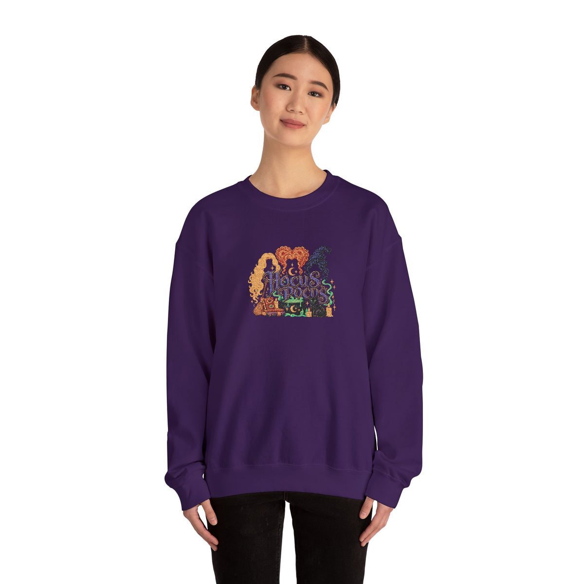 Hocus Pocus Crewneck Sweatshirt (Embroidery)