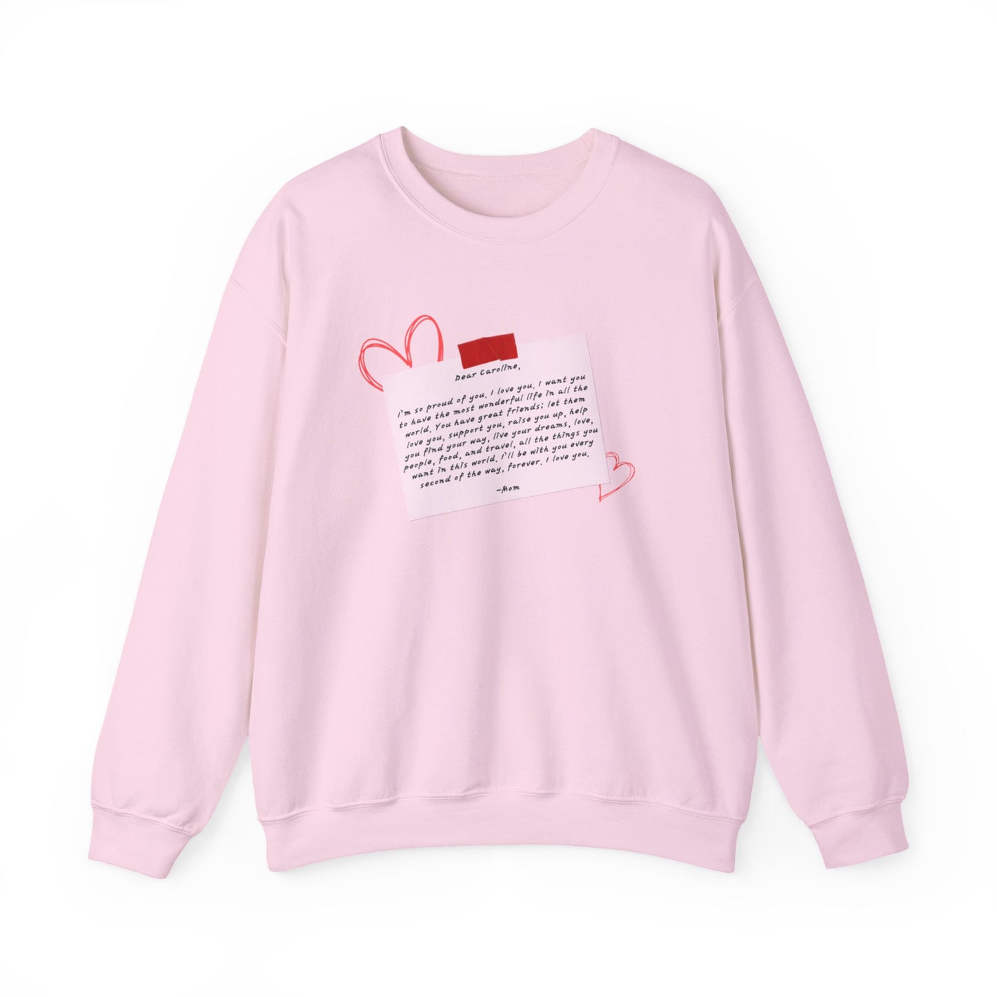 Caroline's Letter Crewneck Sweatshirt