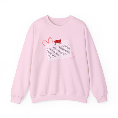 Caroline's Letter Crewneck Sweatshirt