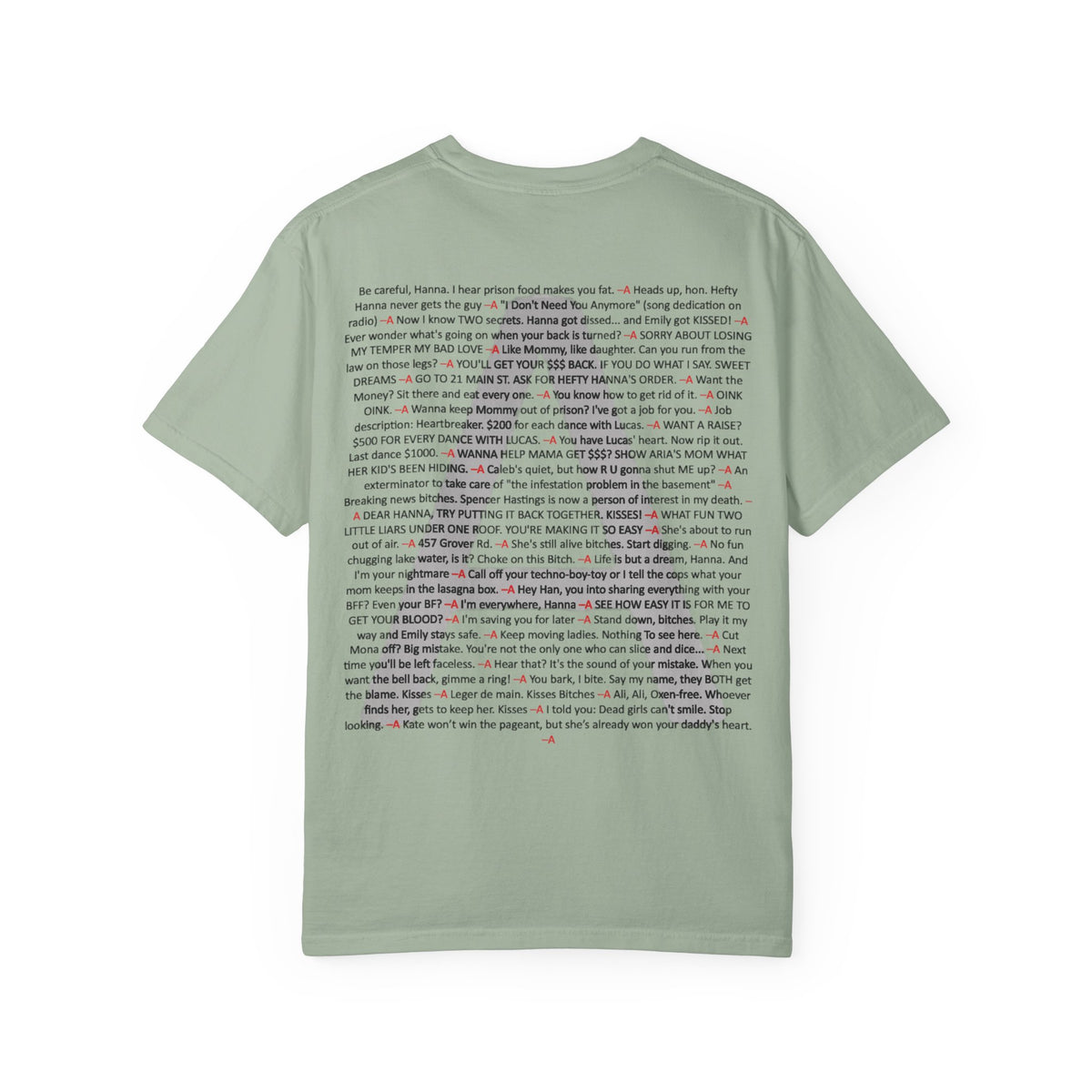 Your Favorite Liar Hanna's Txt Msgs T-Shirt