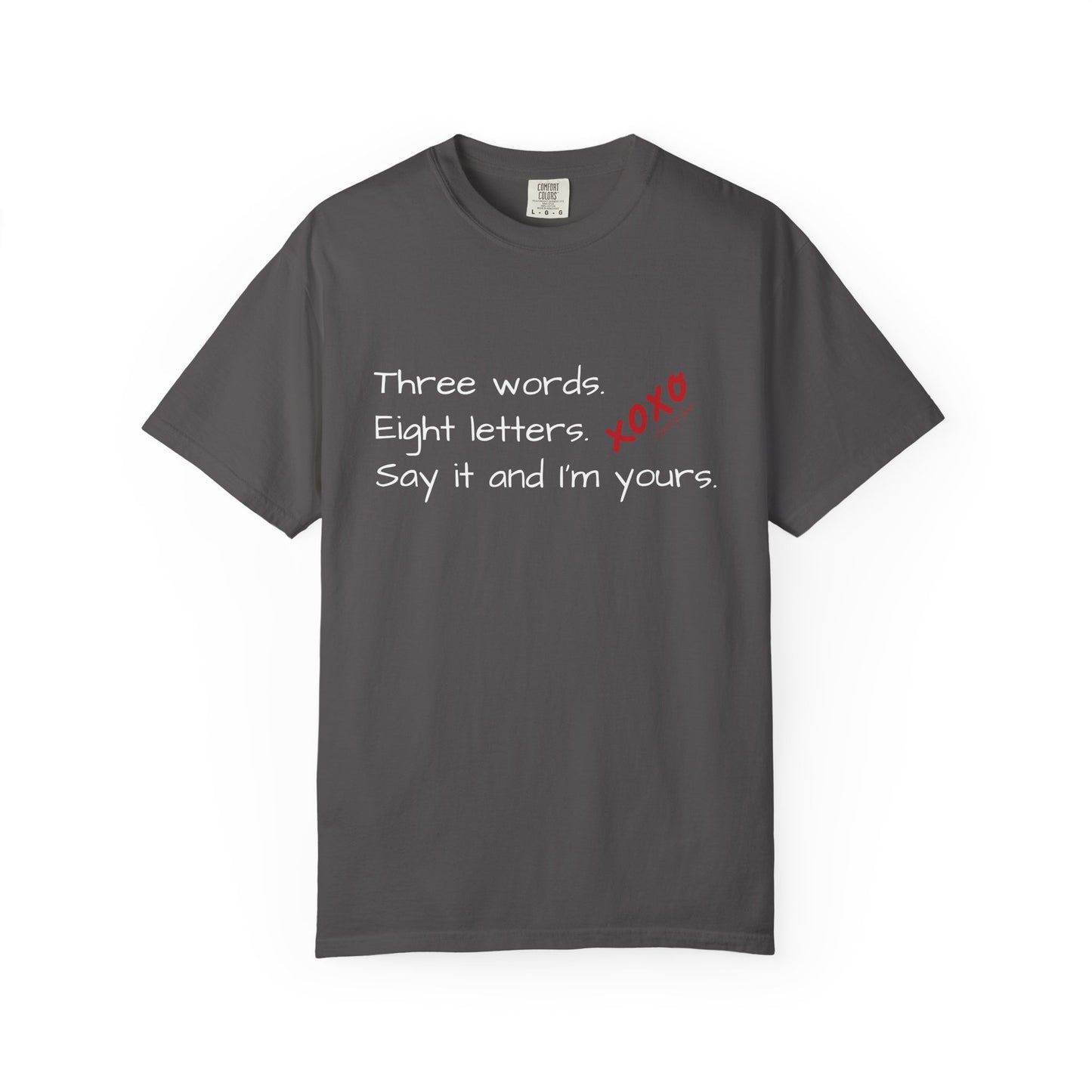 3 Words, 8 Letters Gossip Girl T-Shirt