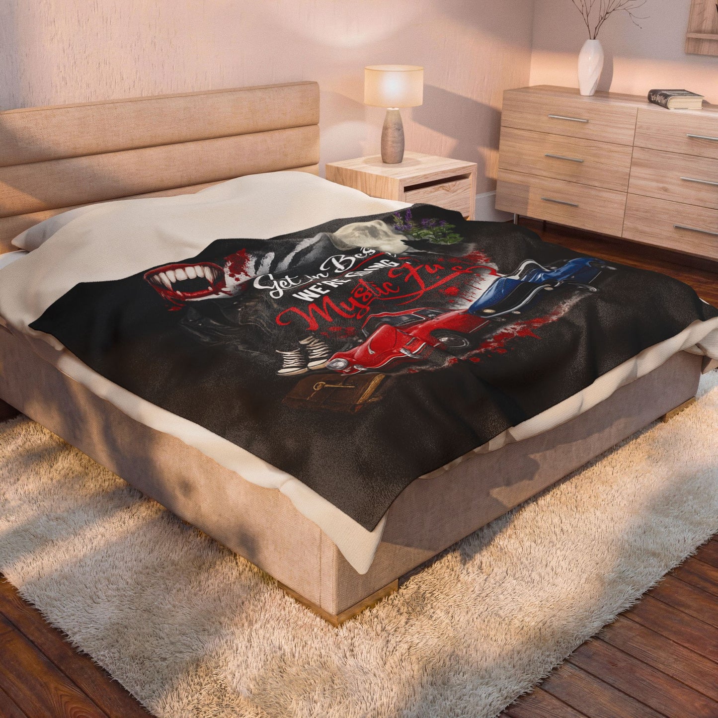 Mystic Falls Velveteen Plush Blanket