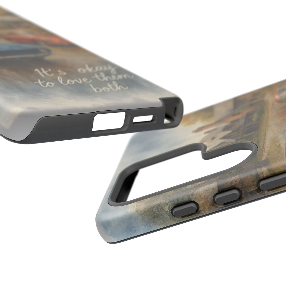 It's okay to Love Them Both Tough Case