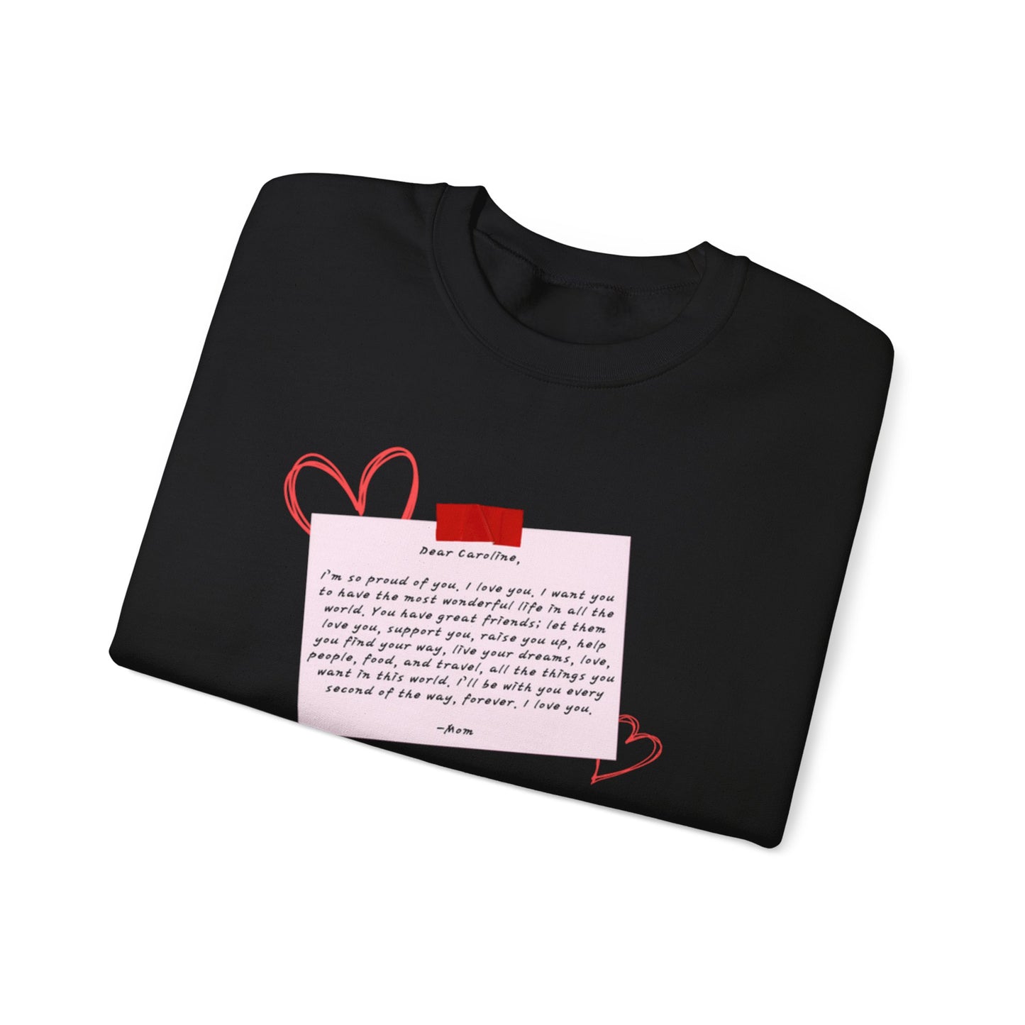 Caroline's Letter Crewneck Sweatshirt