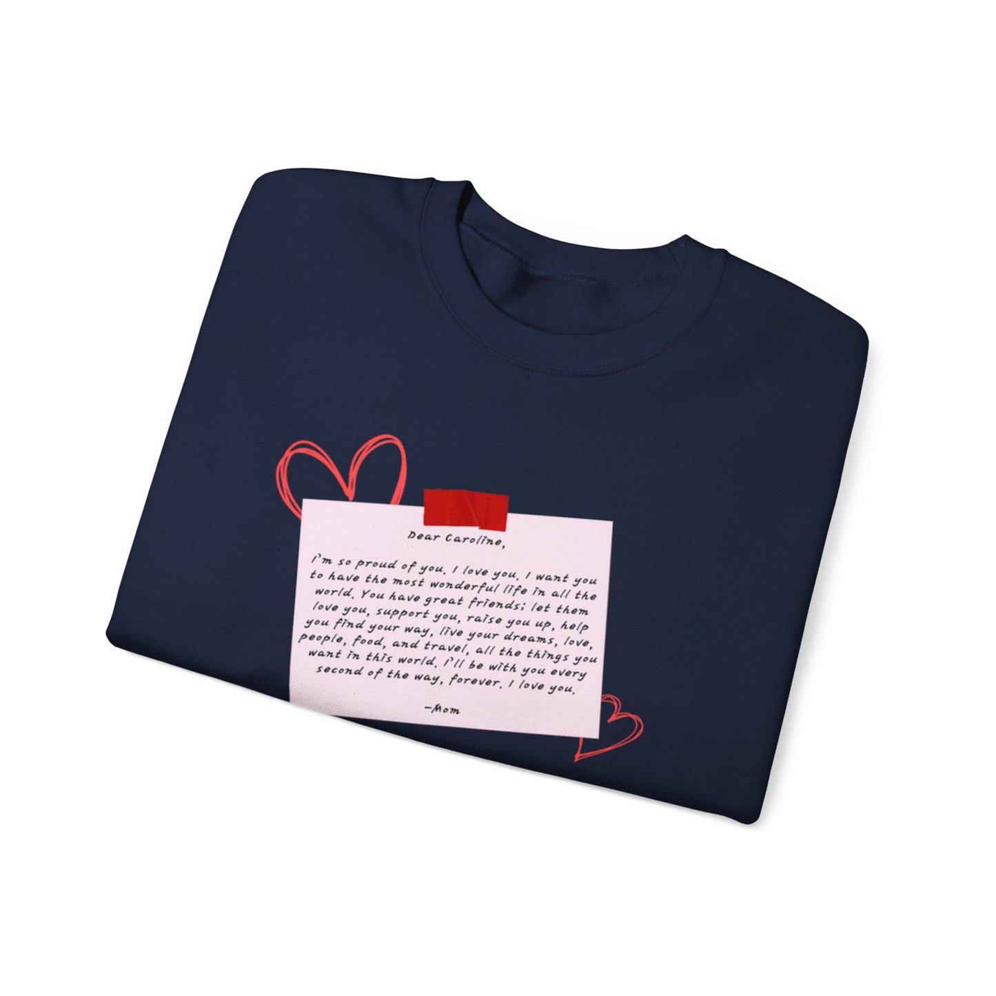 Caroline's Letter Crewneck Sweatshirt
