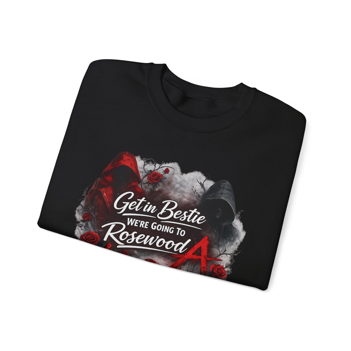 Get in Bestie (Rosewood) Crewneck Sweatshirt