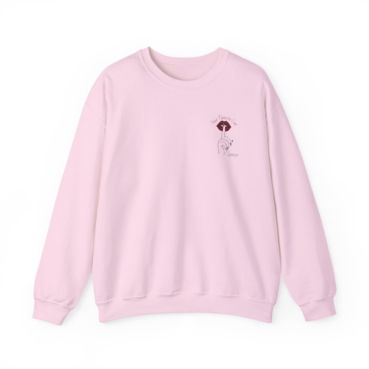 Your Favorite Liar Spencer's Txts Crewneck Sweatshirt