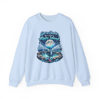 Get in Bestie (Mako Island) Crewneck Sweatshirt