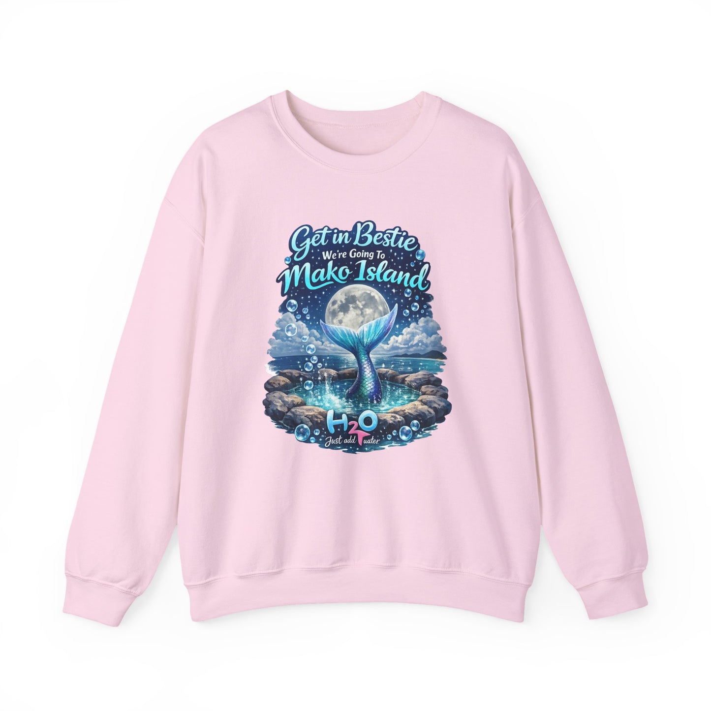 Get in Bestie (Mako Island) Crewneck Sweatshirt