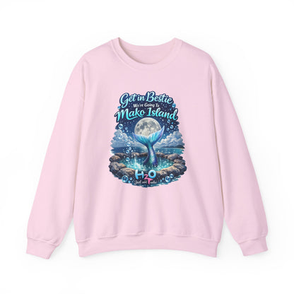 Get in Bestie (Mako Island) Crewneck Sweatshirt