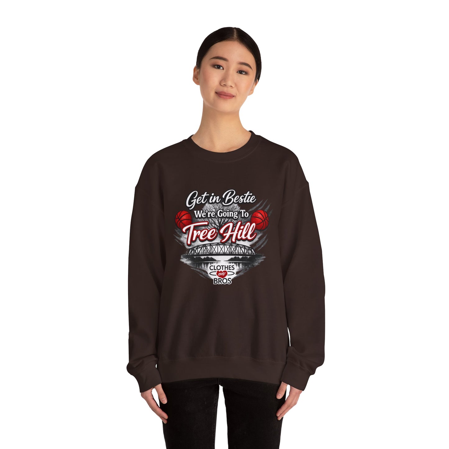 Get in Bestie (Tree Hill) Crewneck Sweatshirt