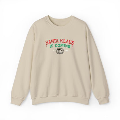 Santa Klaus Crewneck Sweatshirt (Embroidery)
