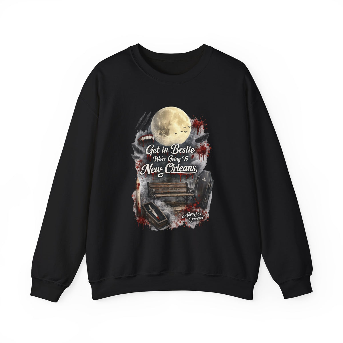 Get in Bestie (New Orleans) Crewneck Sweatshirt
