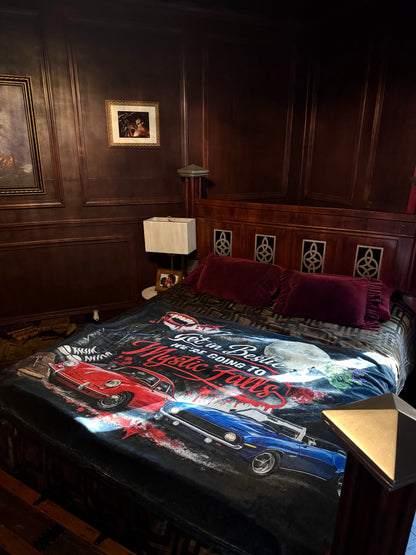 Mystic Falls Velveteen Plush Blanket