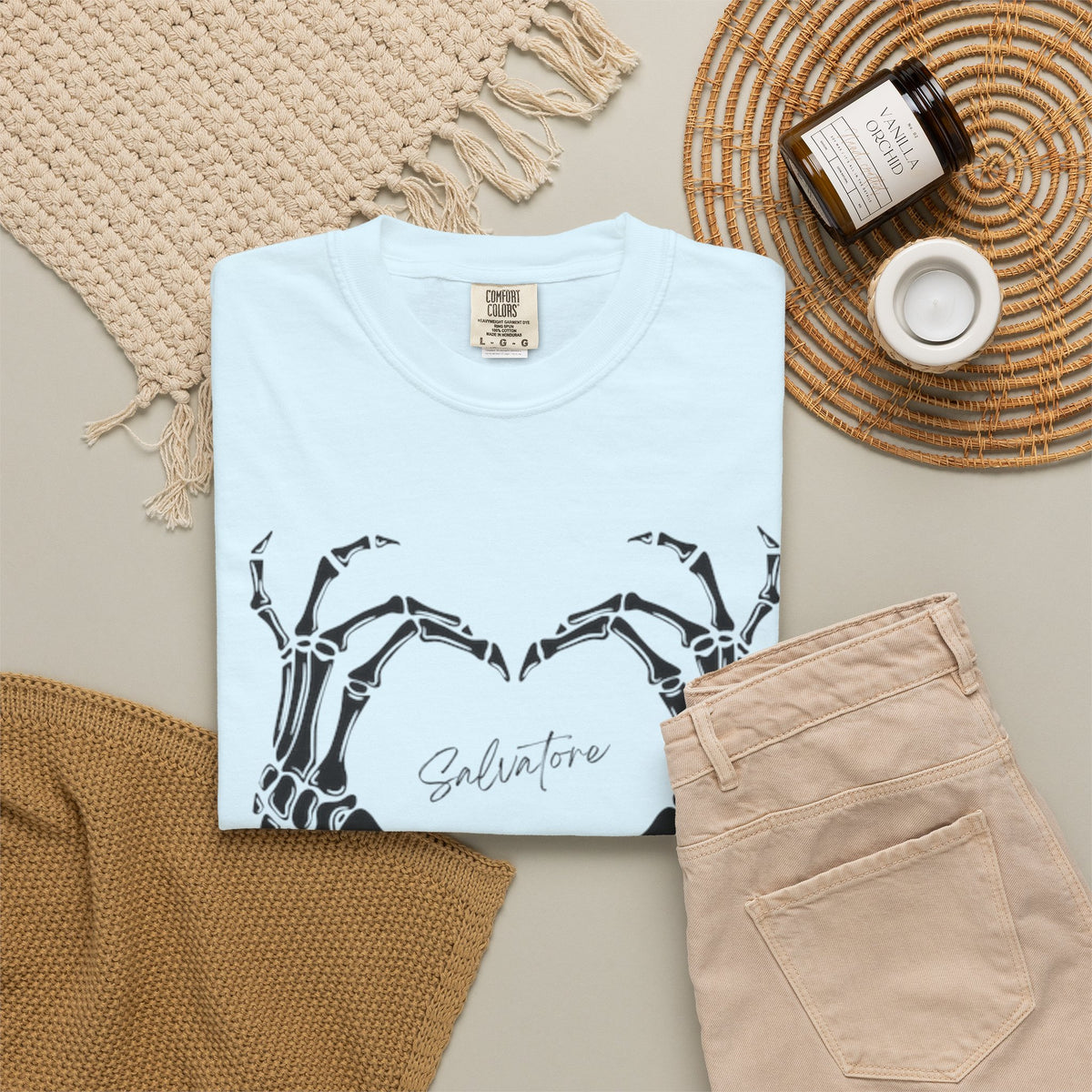 Skeletal Salvatore Tee