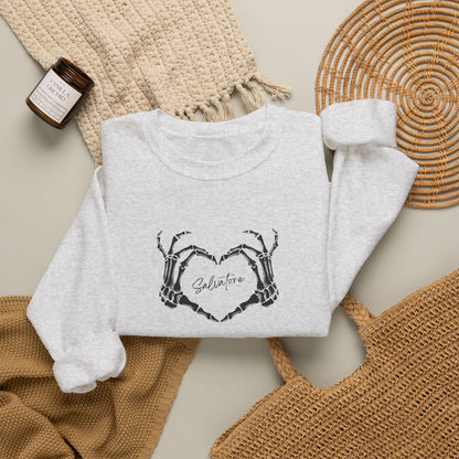 Skeletal Salvatore Crewneck Sweatshirt (Embroidery)