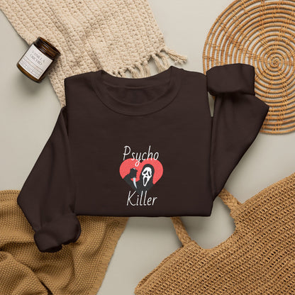 Psycho Killer Crewneck Sweatshirt (Embroidery)