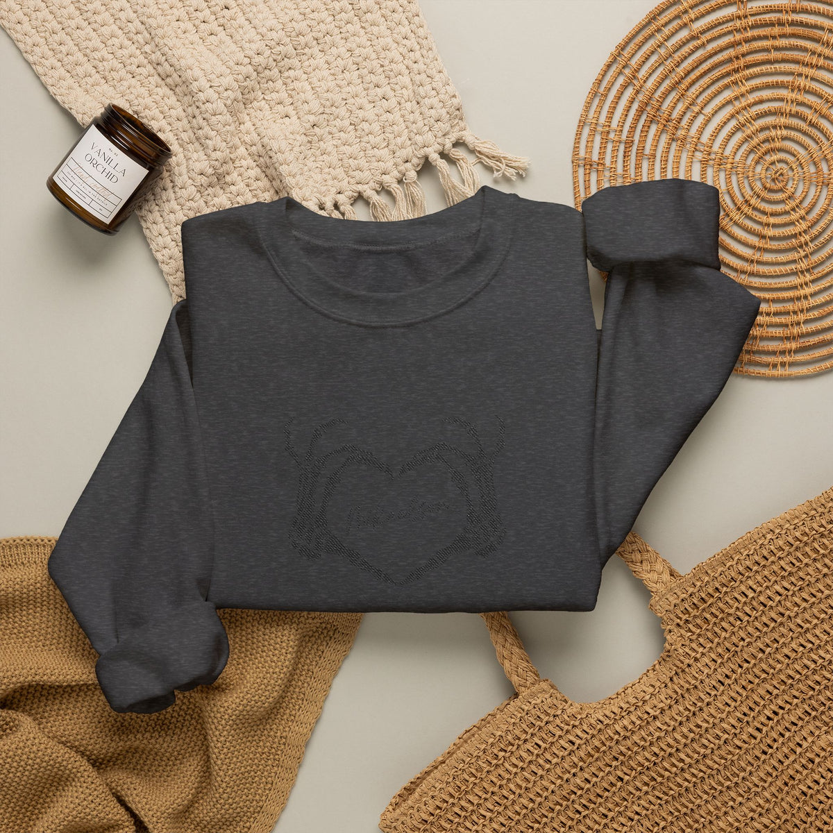Skeletal Mikaelson Crewneck Sweatshirt (Embroidery)