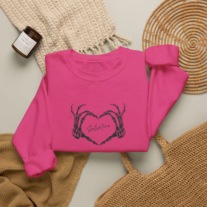 Skeletal Salvatore Crewneck Sweatshirt (Embroidery)
