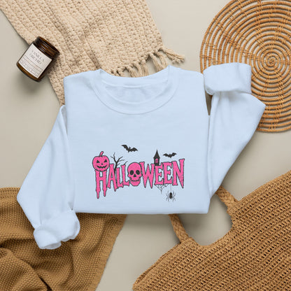 Halloween Crewneck Sweatshirt (Embroidery)