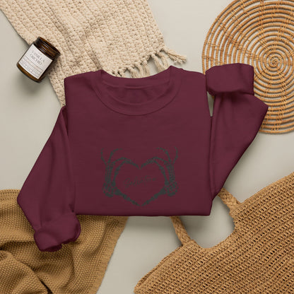 Skeletal Salvatore Crewneck Sweatshirt (Embroidery)