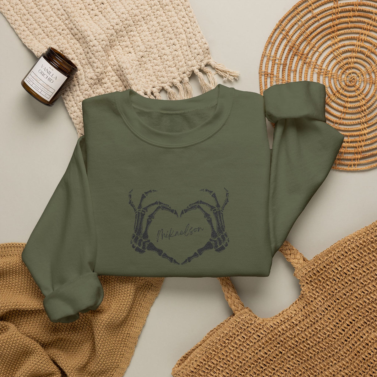 Skeletal Mikaelson Crewneck Sweatshirt (Embroidery)