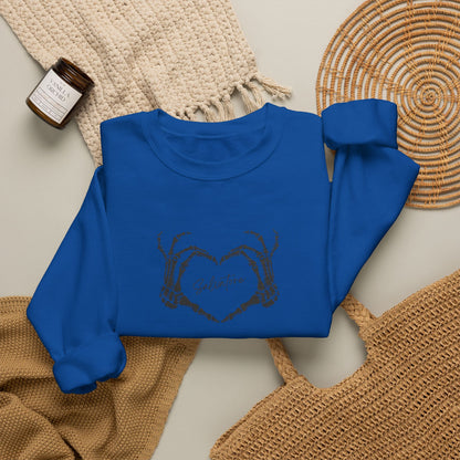 Skeletal Salvatore Crewneck Sweatshirt (Embroidery)