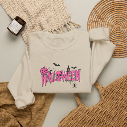 Halloween Crewneck Sweatshirt (Embroidery)