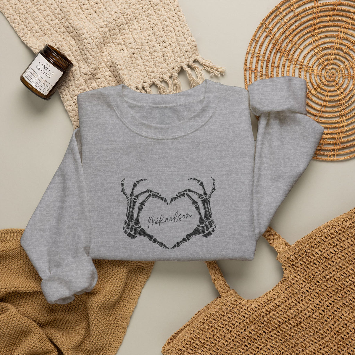 Skeletal Mikaelson Crewneck Sweatshirt (Embroidery)