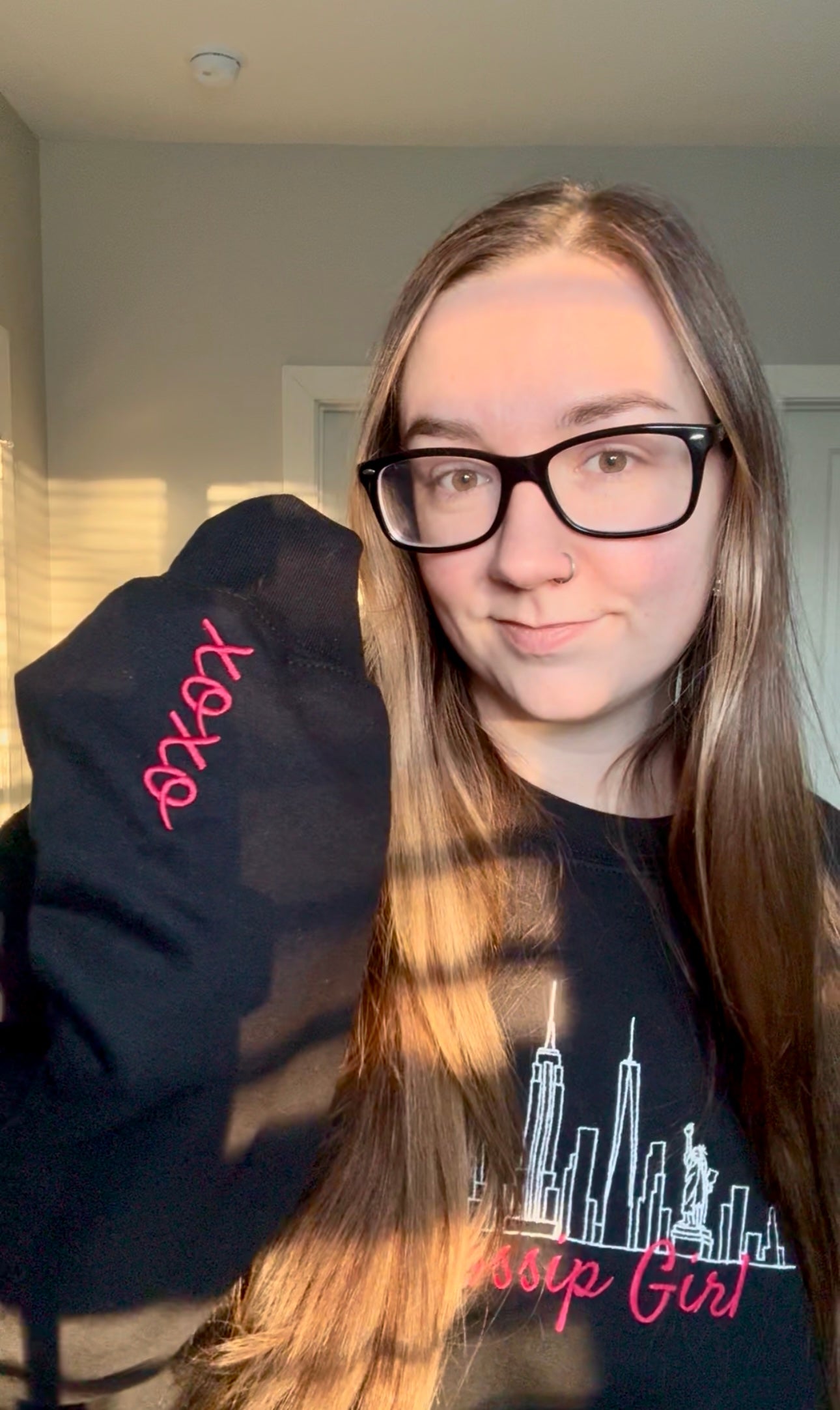 Gossip Girl Xoxo Crewneck Sweatshirt