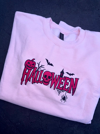 Halloween Crewneck Sweatshirt (Embroidery)