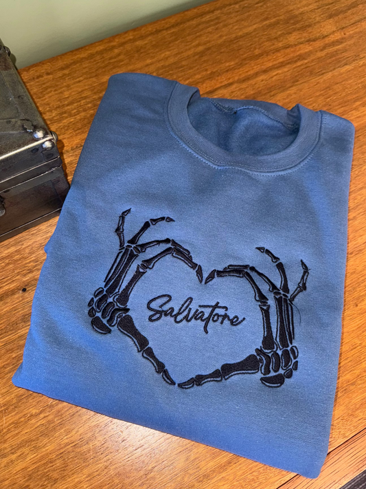 Skeletal Salvatore Crewneck Sweatshirt