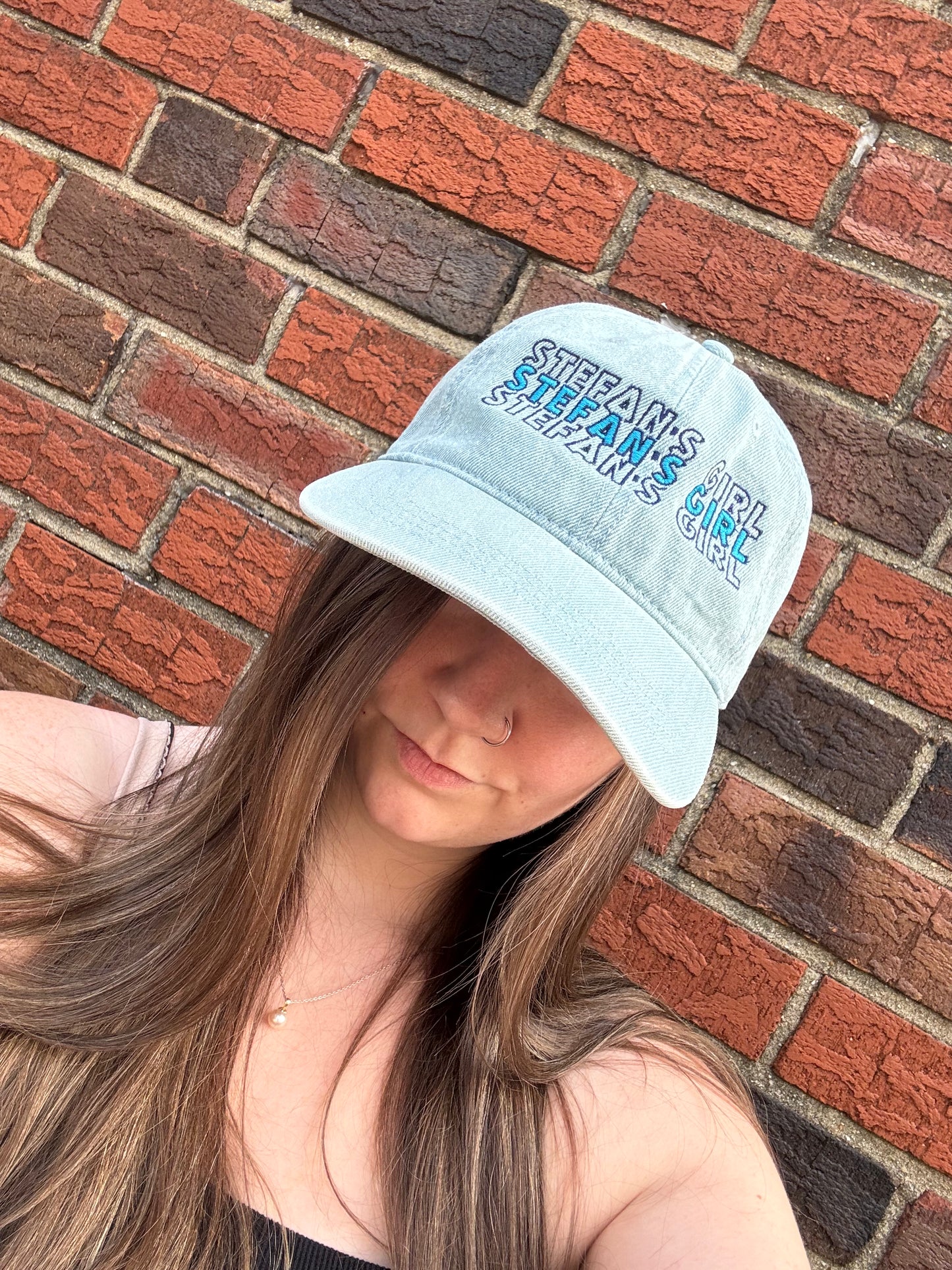 Stefan's Girl Denim Hat (Embroidery)
