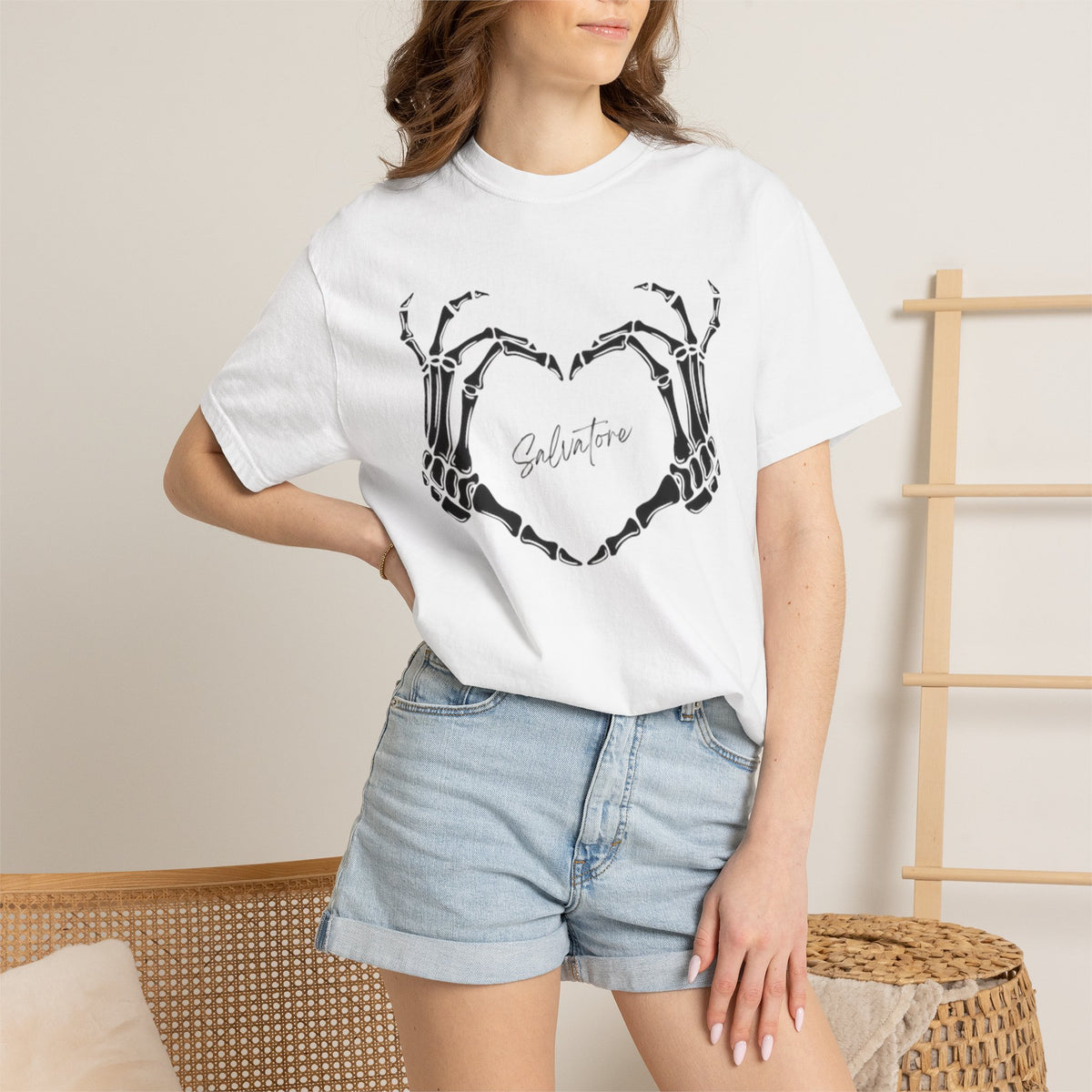 Skeletal Salvatore Tee