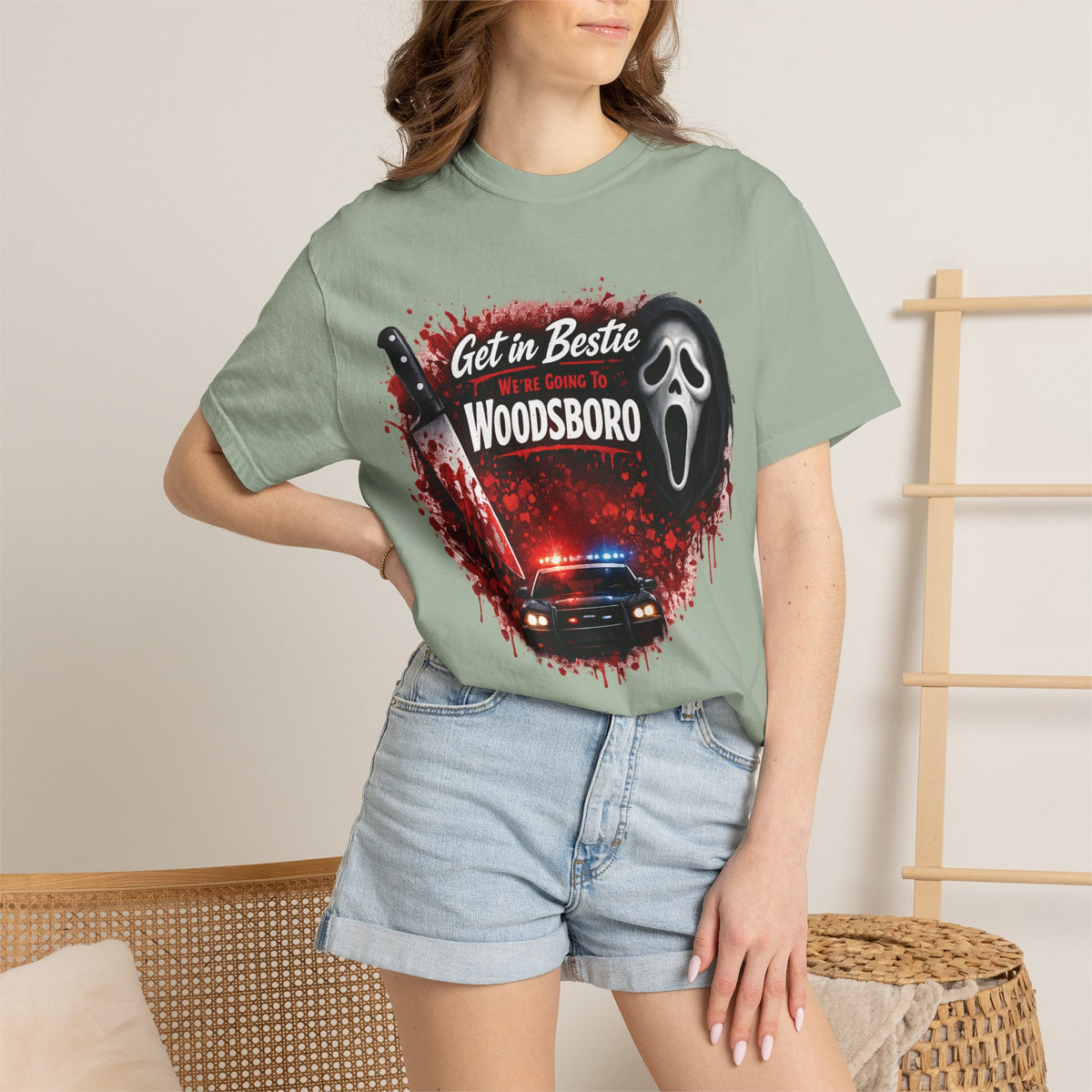 Get in Bestie (Woodsboro) T-Shirt