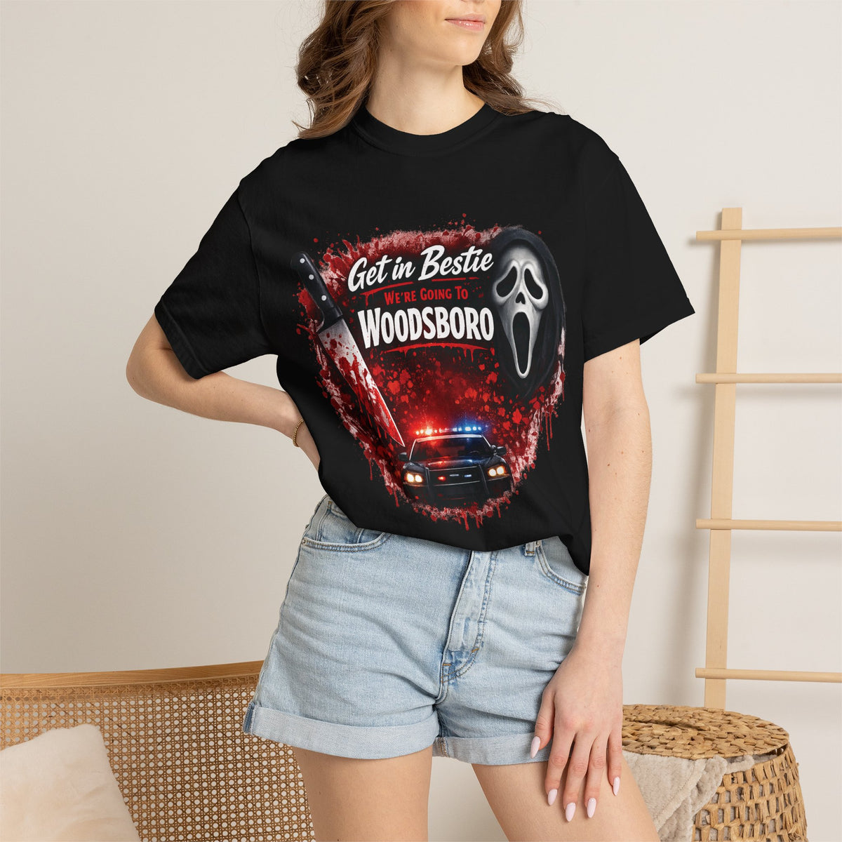 Get in Bestie (Woodsboro) T-Shirt