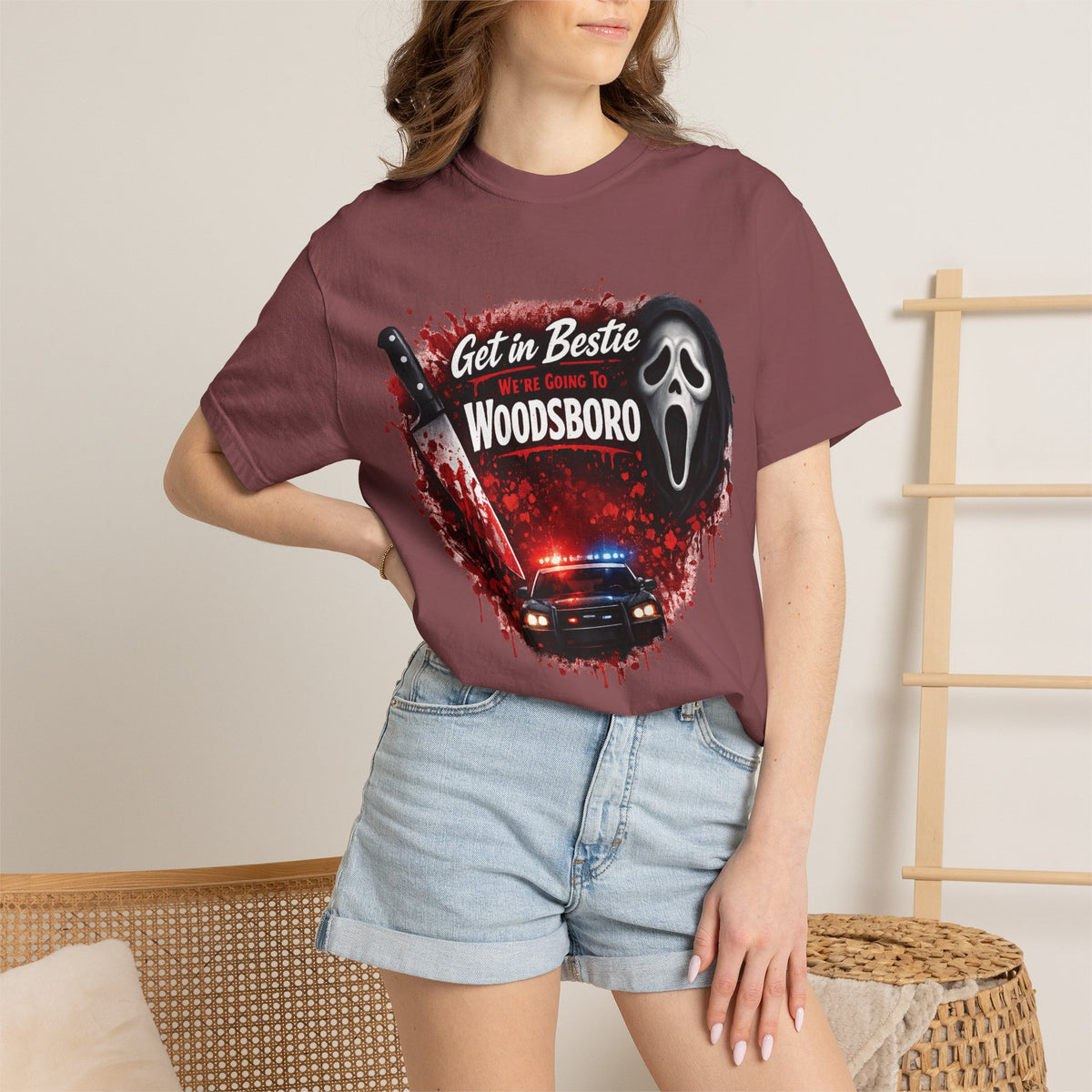 Get in Bestie (Woodsboro) T-Shirt