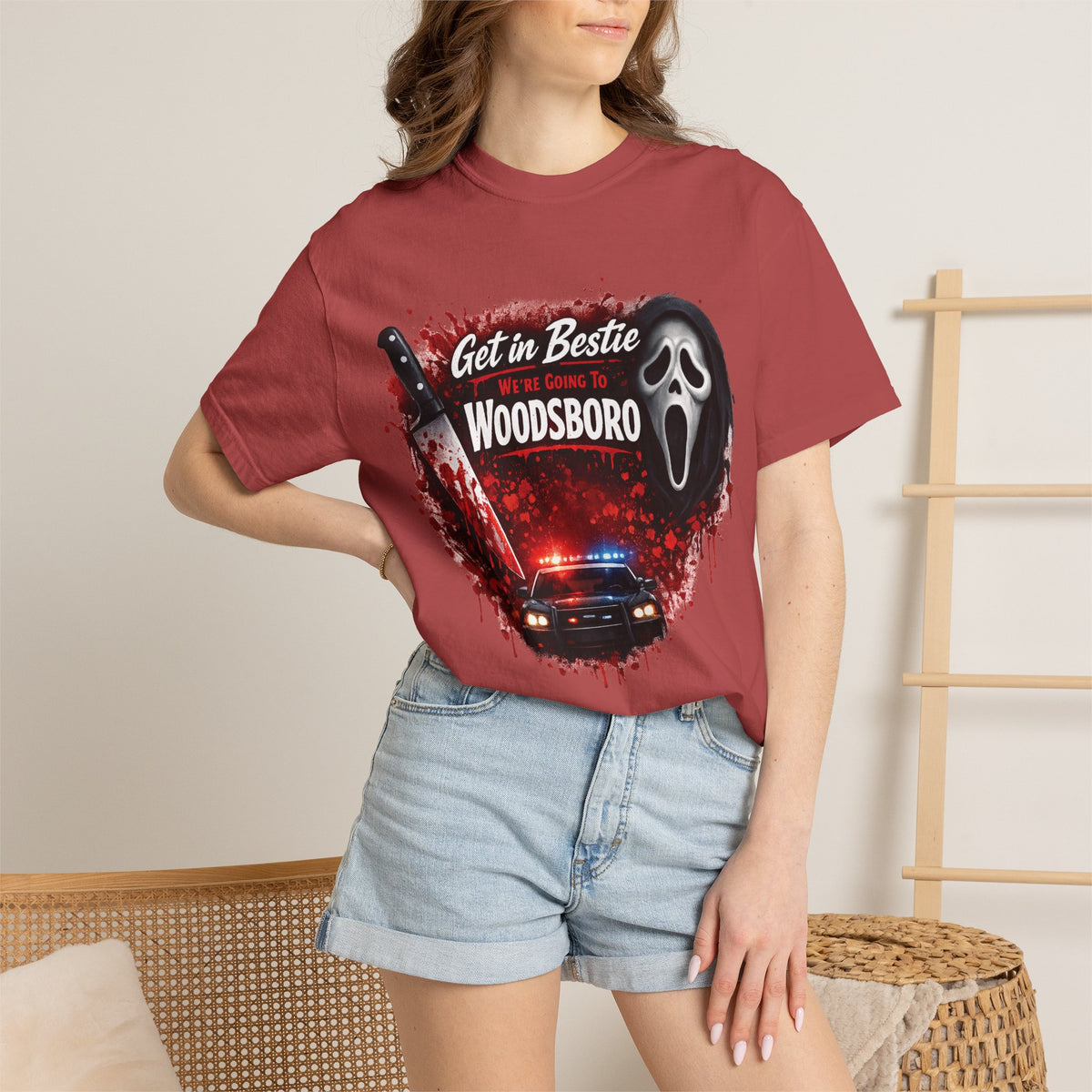 Get in Bestie (Woodsboro) T-Shirt