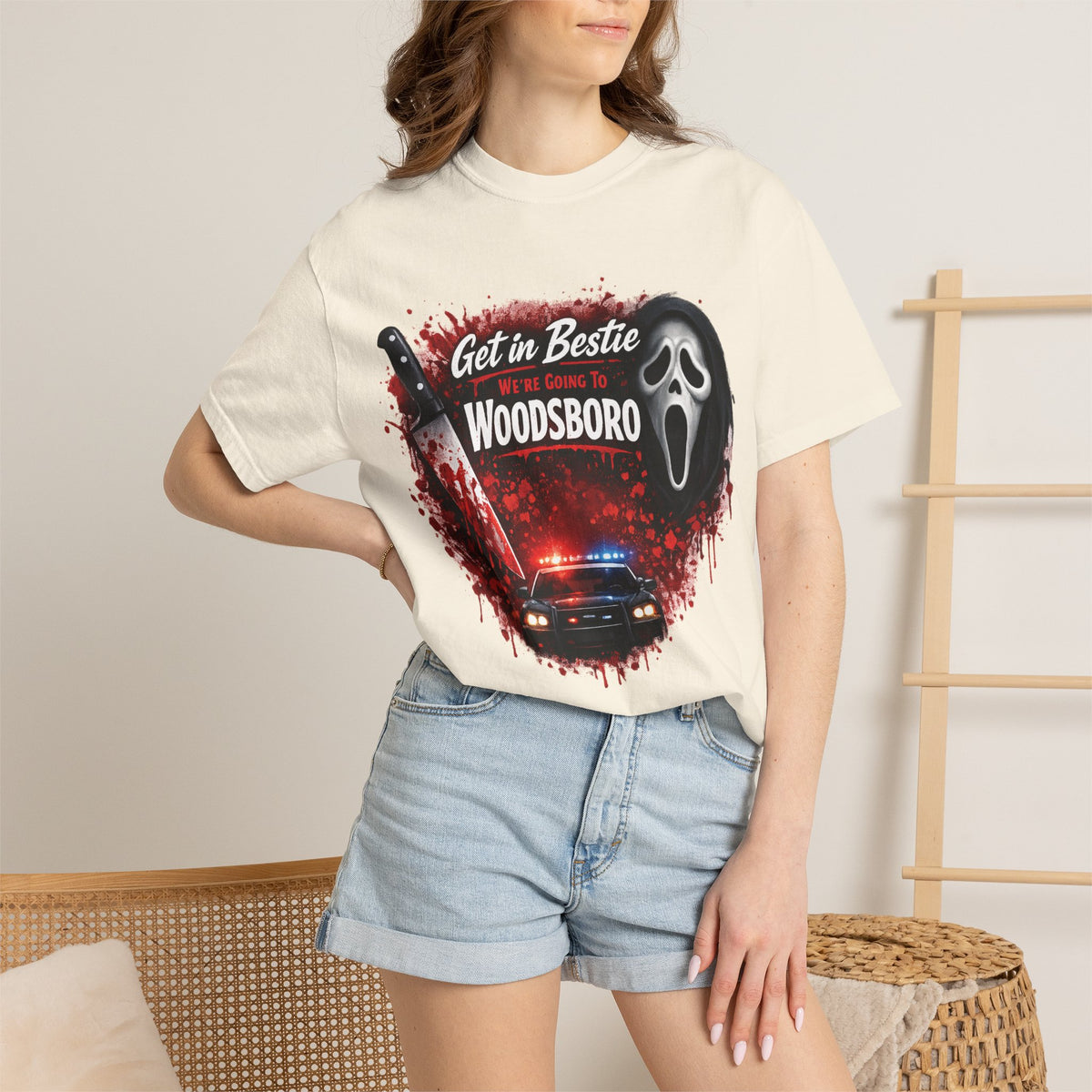 Get in Bestie (Woodsboro) T-Shirt
